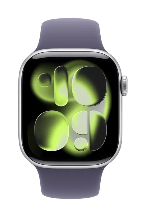 Apple MFGG4ZM/A Pulsera Sport para Apple Watch 38mm 40mm 41mm 42mm - Fluoroelastómero Púrpura Fog, Talla S/M (130-180 mm)