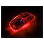 MANHATTAN Funkmaus RGB LED Negro/Transparente