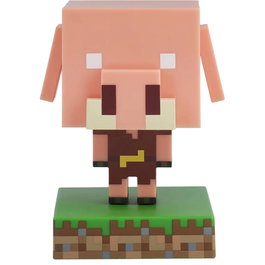 Paladone Lámpara de figura Minecraft Icon Piglin - Figura decorativa LED para escritorio de 11 cm - Requiere 2 pilas AAA