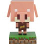 Paladone Lámpara de figura Minecraft Icon Piglin - Figura decorativa LED para escritorio de 11 cm - Requiere 2 pilas AAA