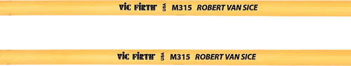 Vic Firth Mazas M315 Robert Van Sice Dura para Vibráfono