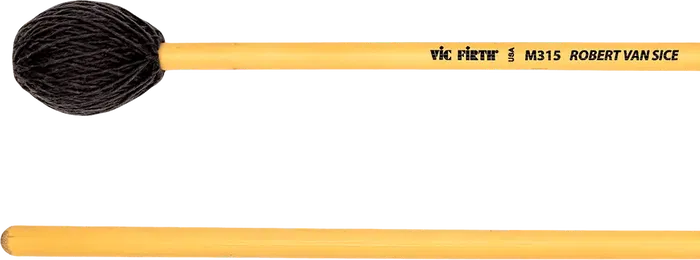 Vic Firth Mazas M315 Robert Van Sice Dura para Vibráfono
