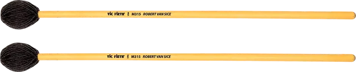 Vic Firth Mazas M315 Robert Van Sice Dura para Vibráfono