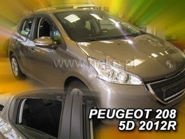 Heko Deflectores de Ventanilla Ref. 26147 para Peugeot 208