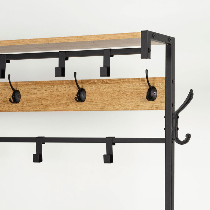 Color Baby Max Home-Perchero con Baldas 102x40x180 cm Color Baby Max Home-Perchero con Baldas 102x40x180 cm