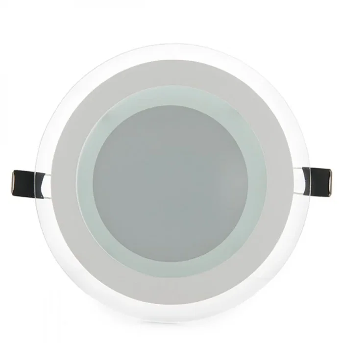 GR Foco Downlight LED 12W 1200Lm 6000K Circular Cristal Ø160Mm 40.000H [GR-MB01-12W-CW]