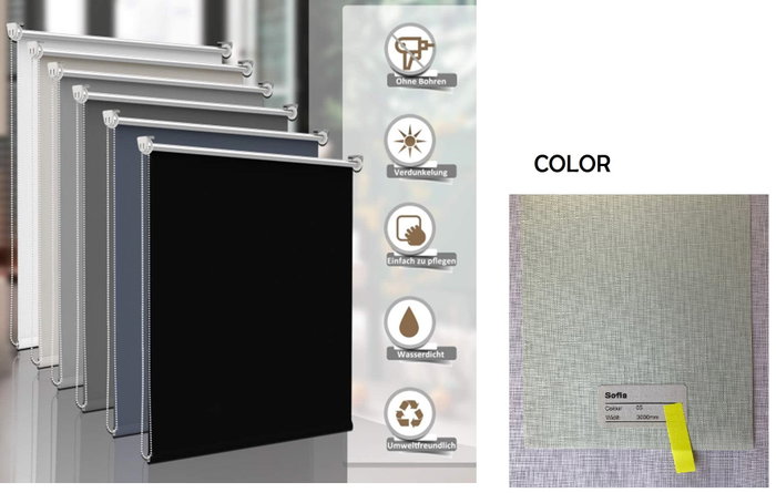 DKD Home Decor Estor de Poliéster y PVC Verde 120x190 cm 60% Opaco