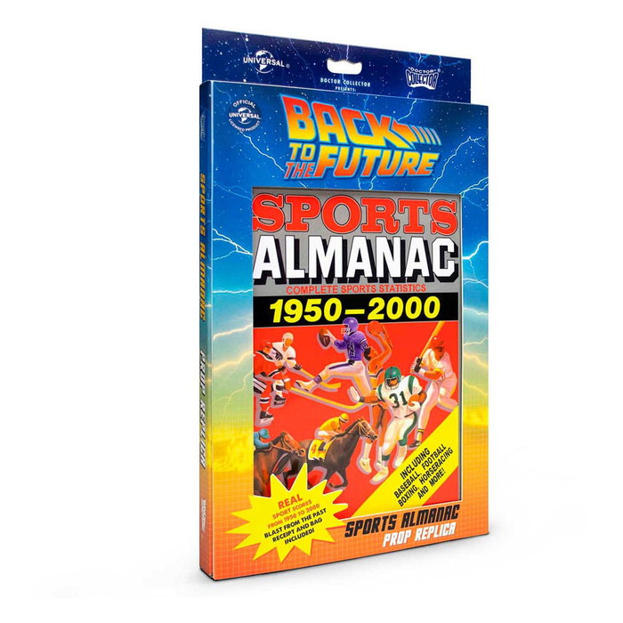 Doctor Collector Sports Almanac Réplica 33x19 cm Back to the Future Doctor Collector Sports Almanac Réplica 33x19 cm Back to the Future