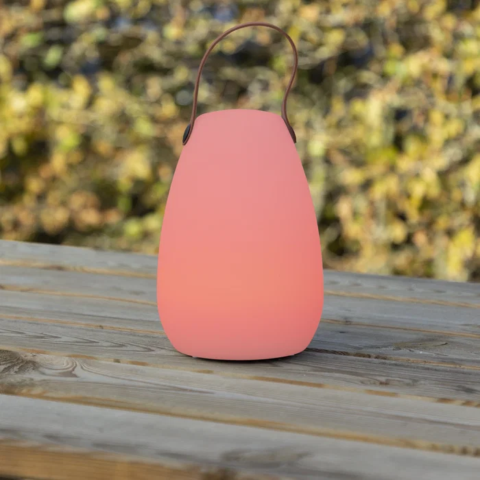 Smartwares Lámpara de Mesa LED OOO-50002, 8 Colores, Recargable, IP44, para Interior y Exterior, 1W, Blanco