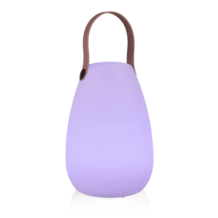 Smartwares Lámpara de Mesa LED OOO-50002, 8 Colores, Recargable, IP44, para Interior y Exterior, 1W, Blanco