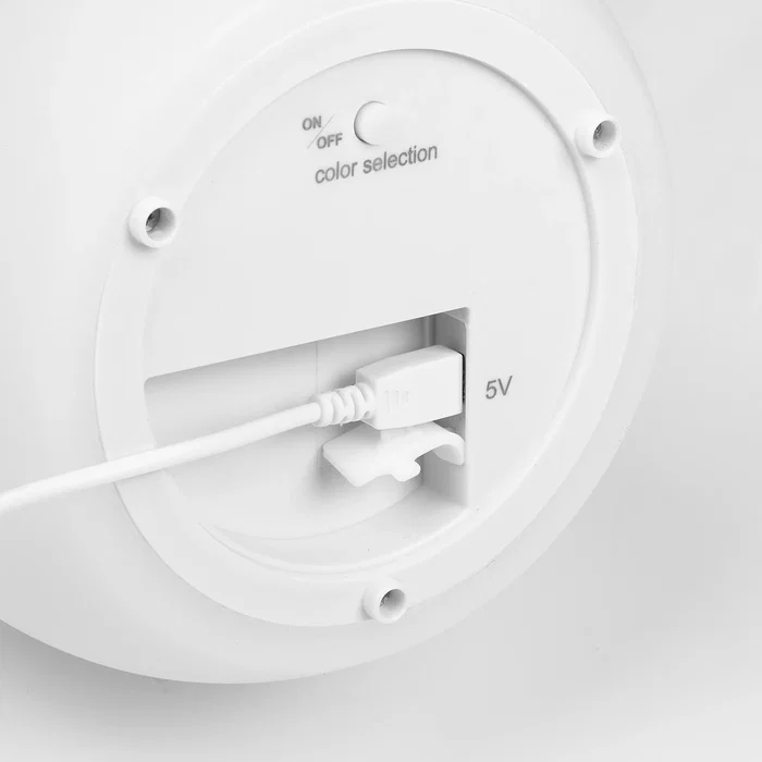 Smartwares Lámpara de Mesa LED OOO-50002, 8 Colores, Recargable, IP44, para Interior y Exterior, 1W, Blanco