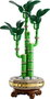 LEGO 10344 Botanical Bambú de la Suerte Kit de Construcción para Adultos con Maceta y Guijarros, Planta Decorativa que Atrae Buena Fortuna