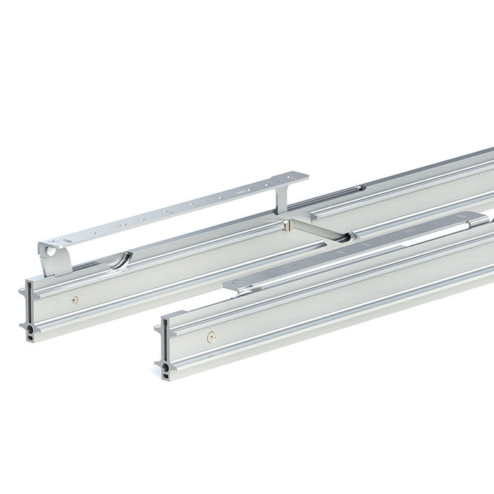 POTTKER H47 800 Guía Frontslide Lift Basic Aluminio para Tableros de 19mm Espesor