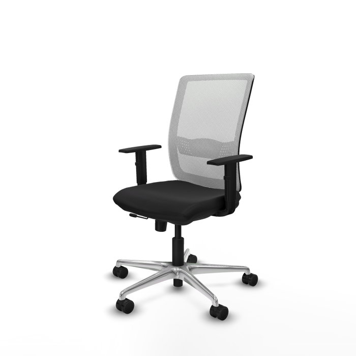 PIQUERAS Y CRESPO Silla de oficina Haches Negro/Blanco PIQUERAS Y CRESPO Silla de oficina Haches Negro/Blanco