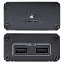 StarTech.com Extensor USB 3.0 de 2 Puertos sobre Fibra Multimodo OM3 LC/LC, 5Gbps, 350m