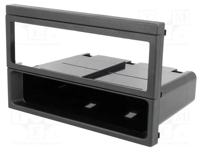 ACV Bastidor de montaje de radio 1 DIN para Mazda, negro ACV Bastidor de montaje de radio 1 DIN para Mazda, negro