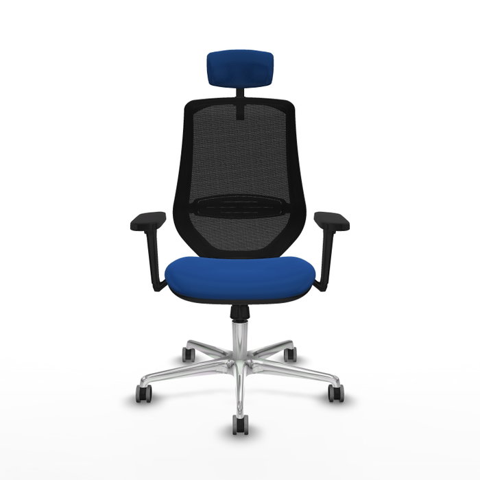 PIQUERAS Y CRESPO Silla de oficina Mardos con mecanismo Sincro, Azul y Negro PIQUERAS Y CRESPO Silla de oficina Mardos con mecanismo Sincro, Azul y Negro