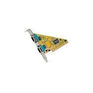 VALUE Tarjeta de puerto serie PCI con 2 puertos RS232 D-Sub 9