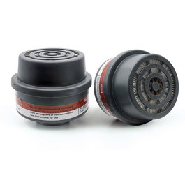 Steelpro A1p3 Pack 2 Filtros con rosca para gases y vapores orgánicos clase 1 y partículas clase 3. Pintura, fabricación, industria