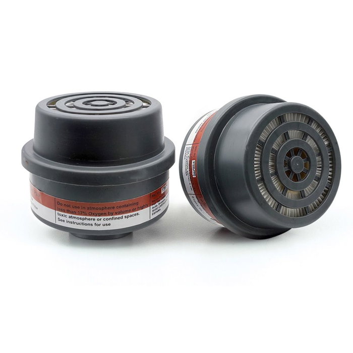 Steelpro A1p3 Pack 2 Filtros con rosca para gases y vapores orgánicos clase 1 y partículas clase 3. Pintura, fabricación, industria Steelpro A1p3 Pack 2 Filtros con rosca para gases y vapores orgánicos clase 1 y partículas clase 3. Pintura, fabricación, industria