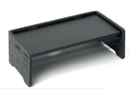 Durable Soporte Monitor Ajustable 3 Posiciones Peso Máximo 10 kg Color Antracita 496x162x260