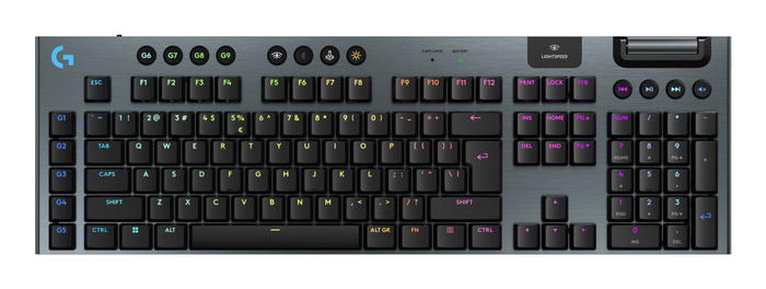 Logitech G915 TKL Lightspeed Teclado Mecánico Inalámbrico RGB 920-012709 Negro Logitech G915 TKL Lightspeed Teclado Mecánico Inalámbrico RGB 920-012709 Negro
