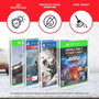 Evoretro Pack de 2 Cajas de Acrílico Protector para PS3/PS4/Blu-Ray/XBOX One