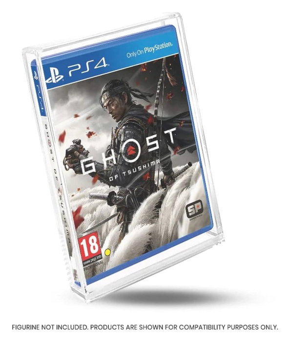 Evoretro Pack de 2 Cajas de Acrílico Protector para PS3/PS4/Blu-Ray/XBOX One Evoretro Pack de 2 Cajas de Acrílico Protector para PS3/PS4/Blu-Ray/XBOX One