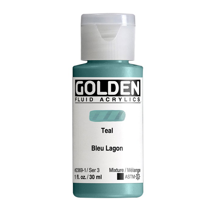 Golden Fluid Colores Acrílicos Cerceta Cobalto 30 ml Golden Fluid Colores Acrílicos Cerceta Cobalto 30 ml