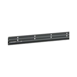 Hager SL200551 Canaleta de 2 cámaras en PVC Negro