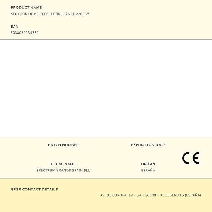 Remington Secador de Pelo Eclat Brillance D6098 2200W Negro Secador Iónico con Microacondicionadores Cerámica Brillo Luminoso