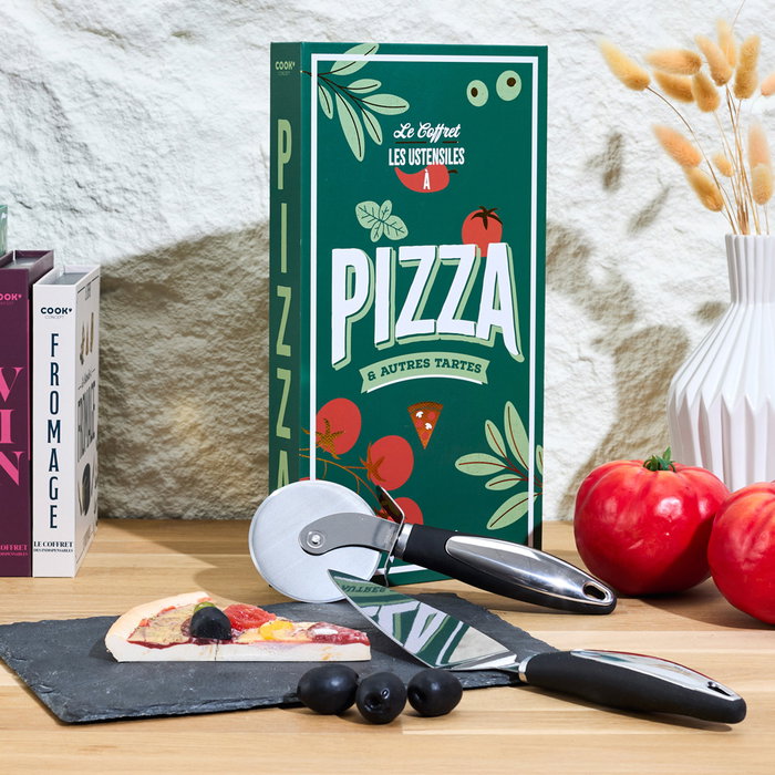 Cook Concept Set de 2 piezas para pizza con pala y cortador