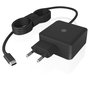 Icy Box IB-PS111-PD Cargador USB-C 65W con Cable Integrado