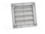 STEGO Rejilla de ventilación FPI 118 con solapas de gravedad