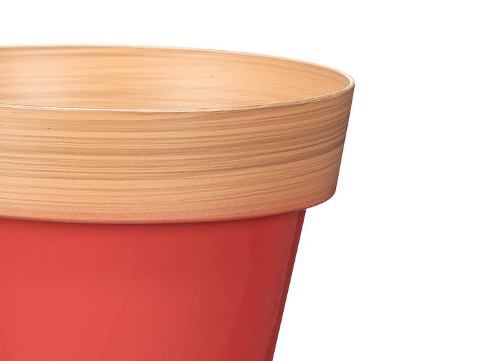 IBERGARDEN Maceta 16 cm Surtidos Bicolor Plástico (Set de 36)