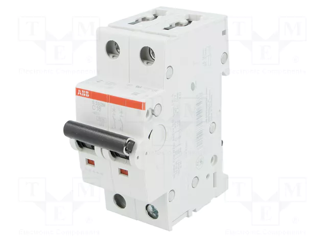 ABB S200M-C16 Interruptor magnetotérmico 2 polos 16A