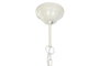DKD Home Decor Lámpara de Techo Bambú y Mango Desgastado Blanco