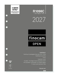 FINOCAM Recambio de Agenda Anual 2027 Catalán R1098C Open 1000