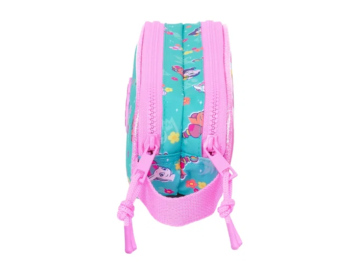 Portatodo Doble My Little Pony Magic Rosa Turquesa 21 x 8 x 6 cm