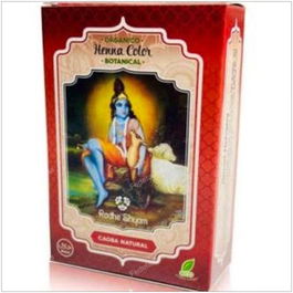 Radhe Shyam Henna Polvo Botanicals Caoba Natural 100Gr