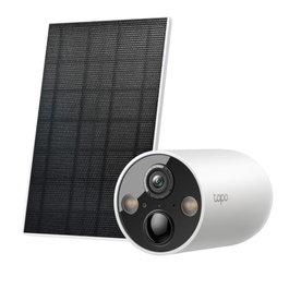 TP-Link Tapo TC85 KIT Cámara de Seguridad con Panel Solar 2K QHD