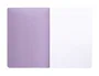 Liderpapel Libreta A4 48 Hojas 90gr Cuadro 5mm Doble Margen Tapa Plástico Colores Pastel