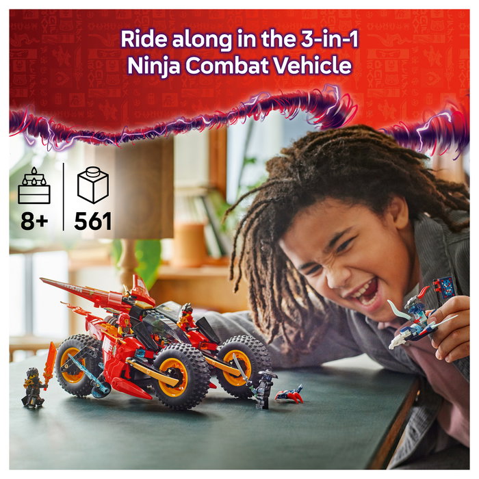 LEGO NINJAGO Vehículo de Batalla Ninja 71844