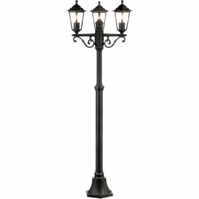 Brilliant Lámpara al aire libre de Carleen 3L, negro Brilliant Lámpara al aire libre de Carleen 3L, negro