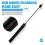 HP Cargador de lápiz recargable Slim, Interior, USB, Cable 0,15 m, Negro - 85044095