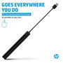 HP Cargador de lápiz recargable Slim, Interior, USB, Cable 0,15 m, Negro - 85044095