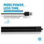 HP Cargador de lápiz recargable Slim, Interior, USB, Cable 0,15 m, Negro - 85044095