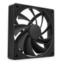 NZXT RF-Q12SF-B2 Ventilador 12 cm Negro para Caja de Ordenador