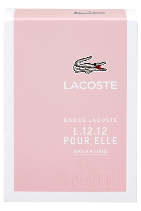 Lacoste L.12.12 P Elle Sparkling Edt 50 mL Eau de Toilette para Mujer Lacoste L.12.12 P Elle Sparkling Edt 50 mL Eau de Toilette para Mujer