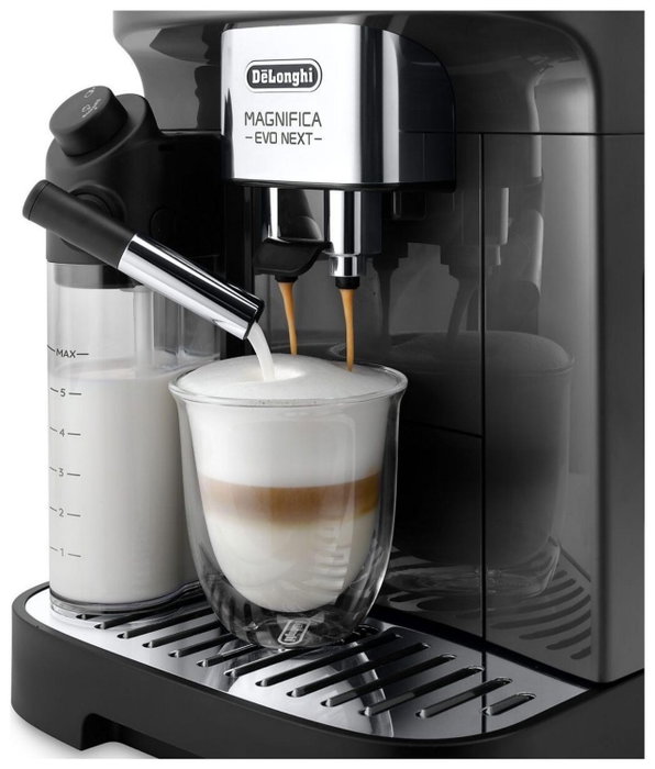 De'Longhi Magnifica Evo Next ECAM310.60.GB Cafetera Automática 1450W 15 bar 1.9L Negro-Gris